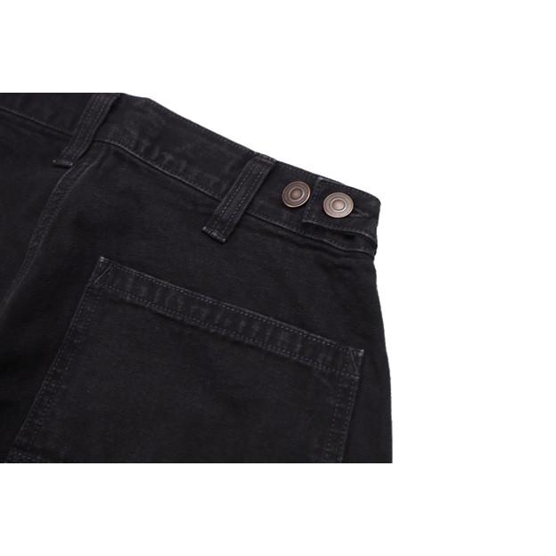 FREEWHEELERS(フリーホイーラーズ)〜"CHOPPER BUILDER" WORK TROUSERS BLACK〜の画像