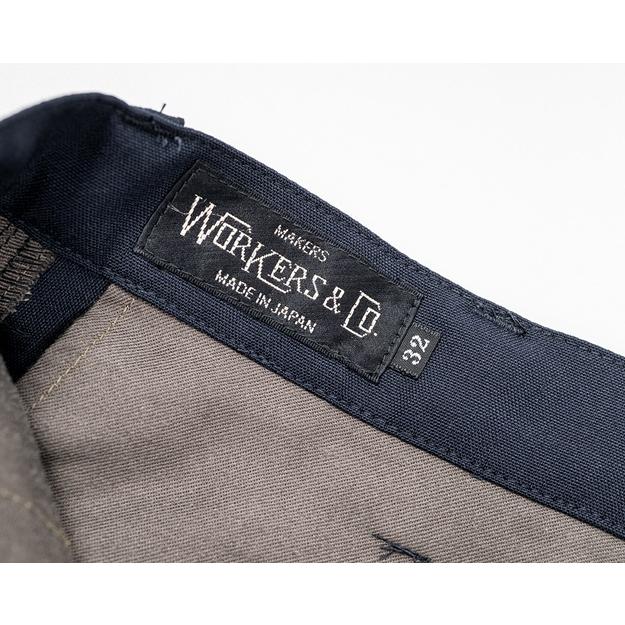 WORKERS(ワーカーズ)〜Moonglow Trousers 21, Combat Wool Tropical, Navy〜の画像