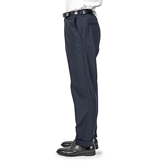 WORKERS(ワーカーズ)〜Moonglow Trousers 21, Combat Wool Tropical, Navy〜の画像