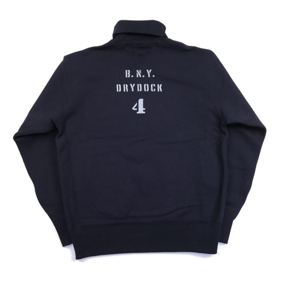 FREEWHEELERS(フリーホイーラーズ)〜"U.S.NAVY BNY DRYDOCK #4" TURTLE NECK SWEAT SHIRT〜の画像