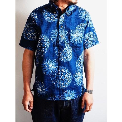 JELADO(ジェラード)〜Pullover B.D. Aloha Shirts Navy〜｜route66amboy