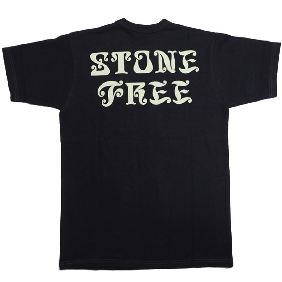 フリーホイーラーズ　tシャツ　サイズ42 STONE FREE FREEWHEELERS(フリーホイーラーズ)〜
