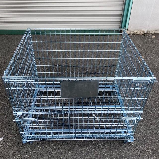 新品 メッシュパレット 800×1000×850 網カゴ 網パレット 鉄 新品 メッシュパレット 800×1000×850 網カゴ 網パレット 鉄