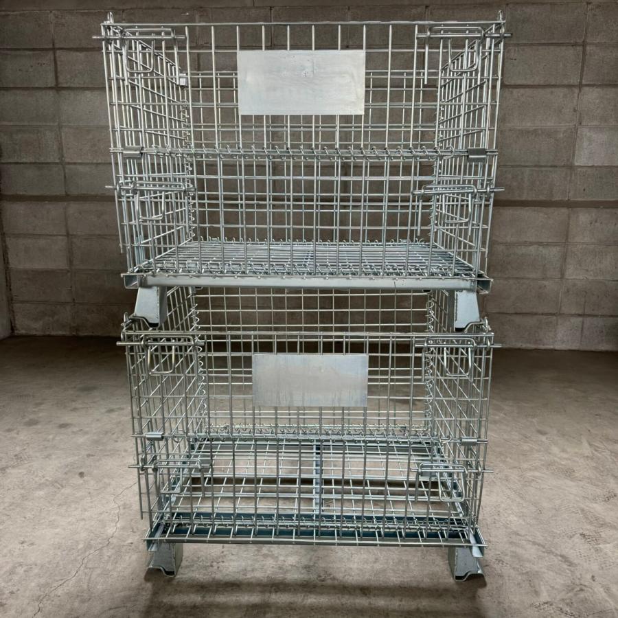 中古 メッシュパレット 800×1000×850 10台セット 網カゴ 網 中古 メッシュパレット 800×1000×850 10台セット 網カゴ 網