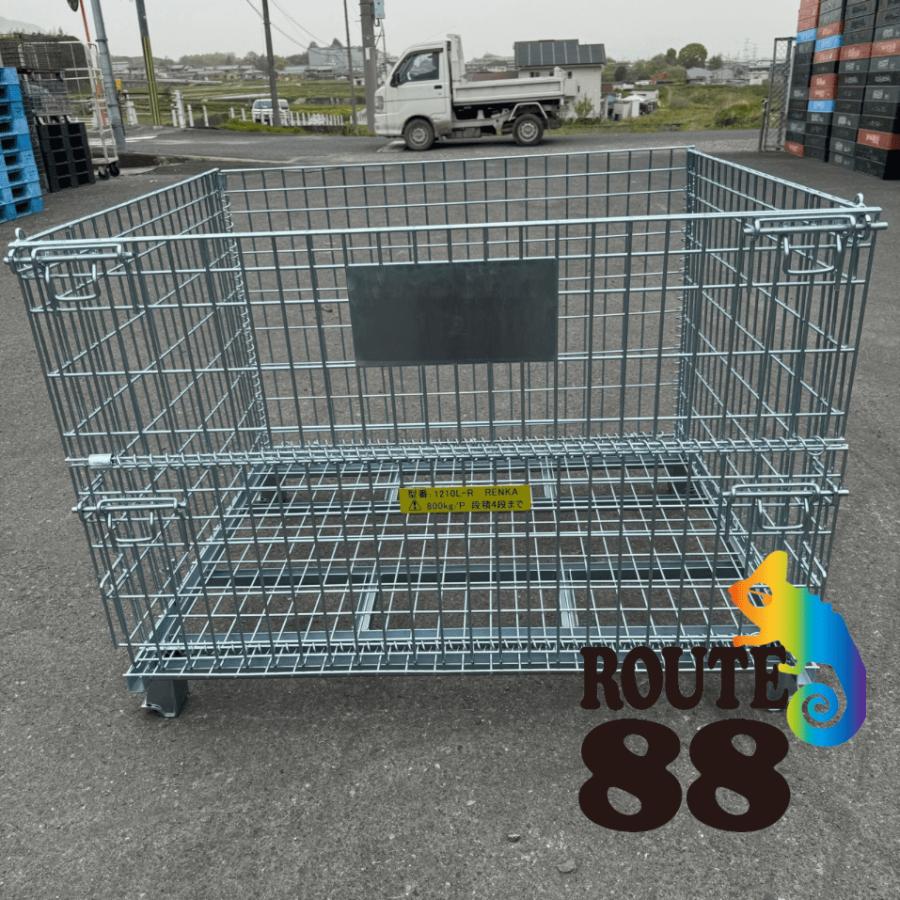 新品 メッシュパレット 1200×1000×900 10台セット 網カゴ 網パレット