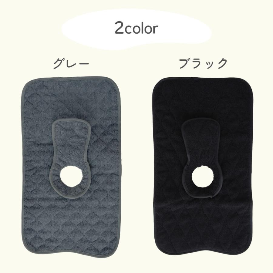 防水らくらくシートカバー【 おまかせ便3 送料無料 】Rebalo NR149 NR150-T グレー ブラック ロング 滑り止め付き 洗濯機OK トイトレ おむつ漏れ お漏らし 防止 |  | 14