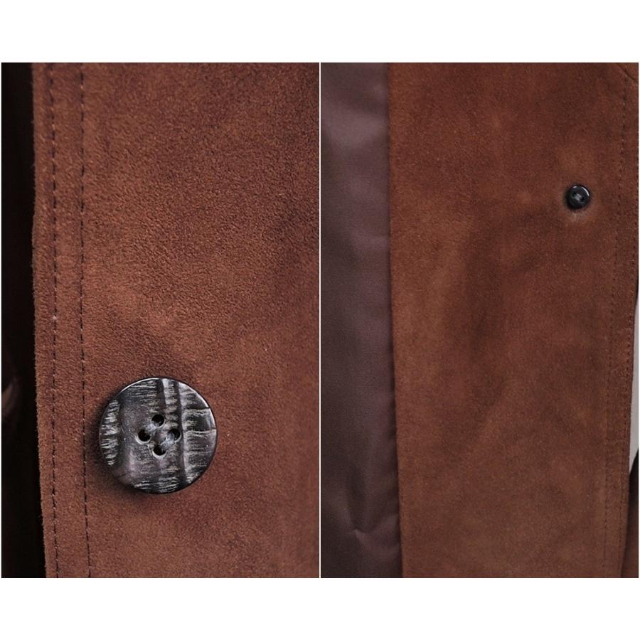 ラムレザー スウェードジャケット UNISEX おしゃれジャケット アウター 