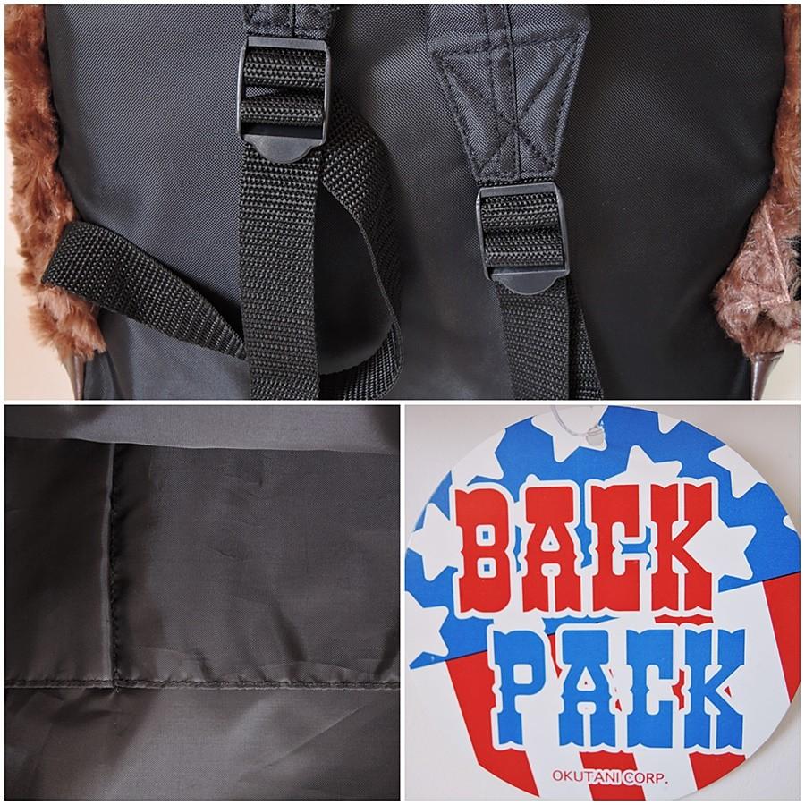 フェイクファー リュックサック もこもこ ファーリュック ピンク