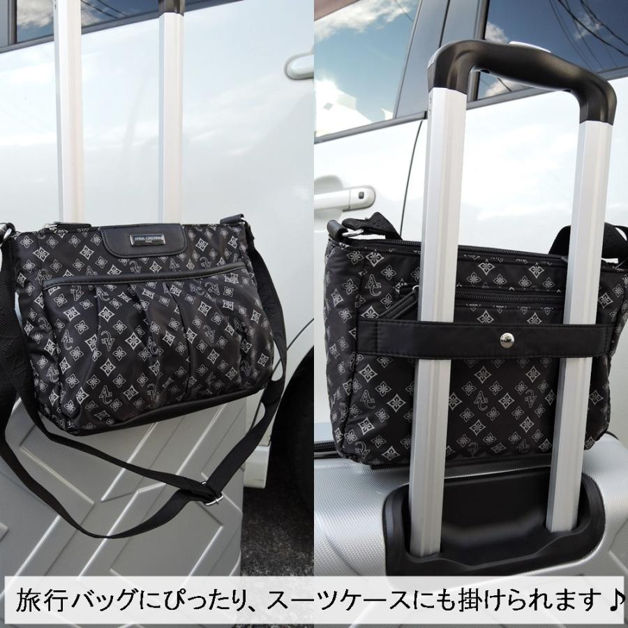 ANNA CRISTINA ショルダーバッグ ロゴプリント横型ショルダーバッグ 