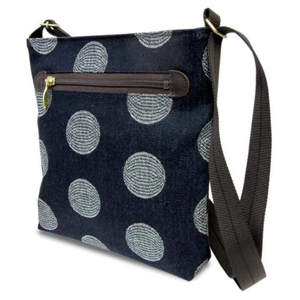 BEEDEN アイレット装飾 ワイドレッグデニムand不織布バック 楽天市場】レーヌネイビー ドット 岡山デニム トートバッグ レディース