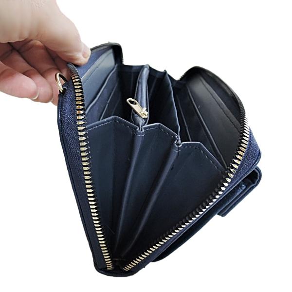 お財布ポシェット スマホポーチ お財布ショルダー お財布バッグ スマホ ショルダーバッグ レディース 斜めがけ 軽量 かわいい 4714 送料無料 |  | 15