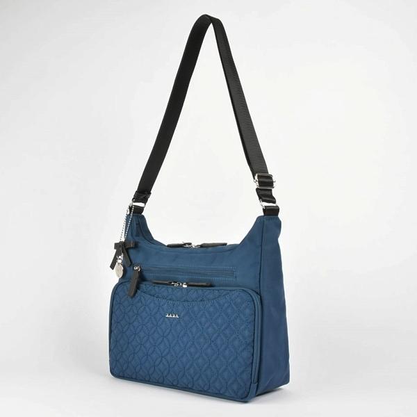 ショルダーバッグ ナイロン 斜めがけ 刺繍 多収納 ショルダー 軽量