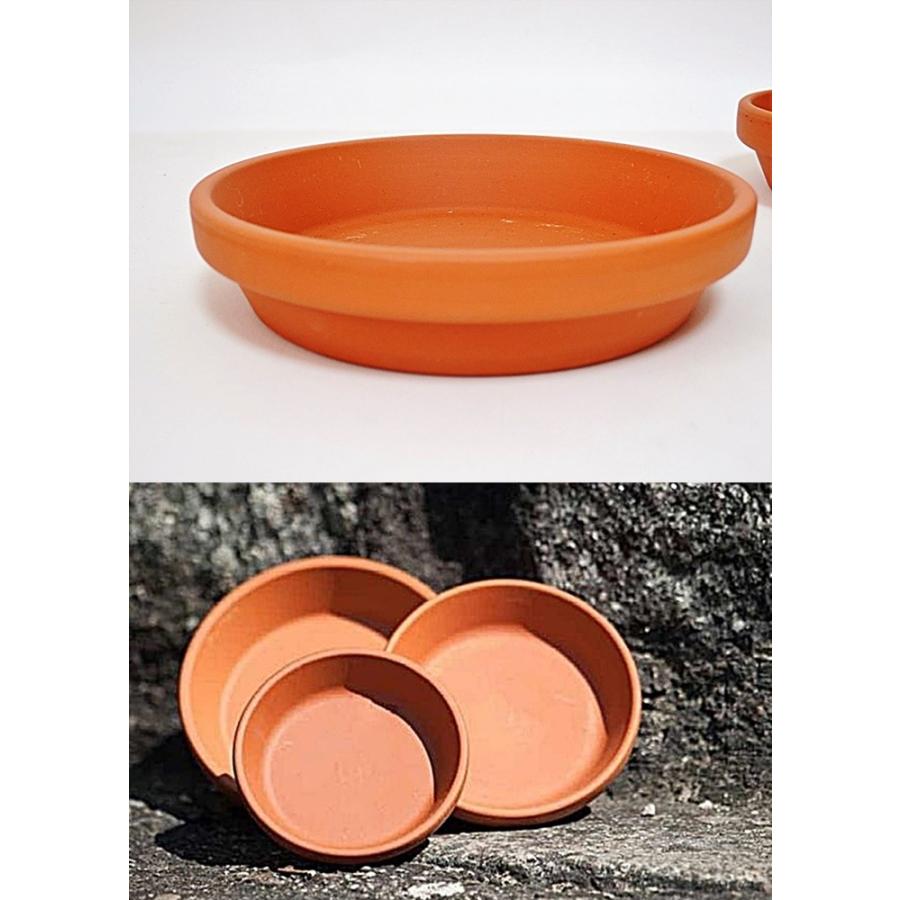 鉢 素焼 SPANG社製 受け皿 25個セット 内径5cm made in Germany