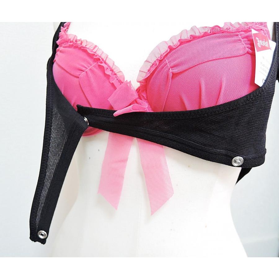 上からでも下からでも スッと脱げる 汗取りインナー 2枚組 ブラック