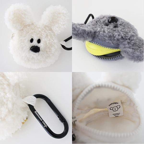 ROMANE Little Paper Boucle AirPods Pouch AirPodsポーチ エアー 
