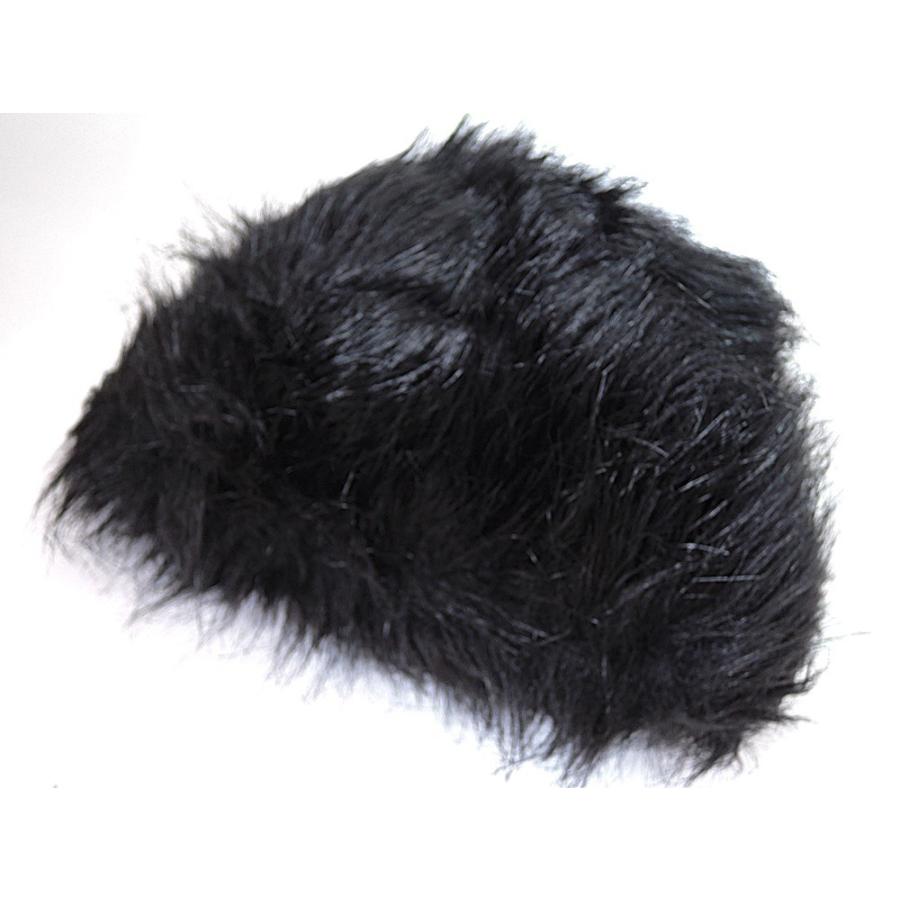 ロシアンハット シンプル フェイクファー ロシアン帽子 Hat ファー帽子 ブラック ホワイト |  | 01
