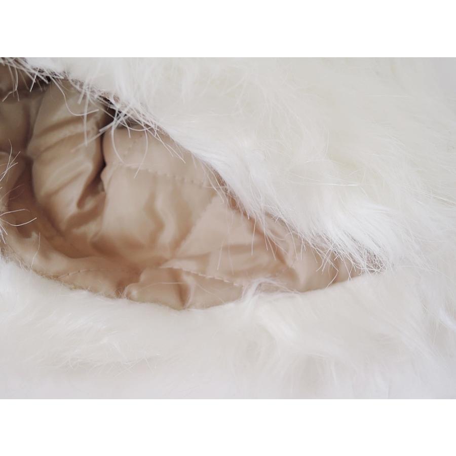 ロシアンハット シンプル フェイクファー ロシアン帽子 Hat ファー帽子 ブラック ホワイト |  | 02