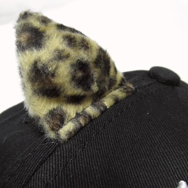 キャップ 帽子 BIFFLE ヒョウ柄 ベージュ グレー 猫耳 スタッズ ビッフル |  | 06