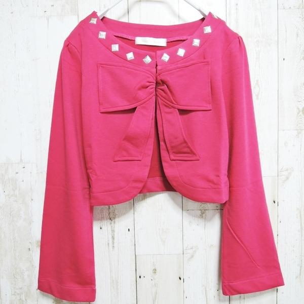 さゆりん様→【Paule Ka】超美品★ポールカ ボレロ長袖ジャケット（ピンク） さゆりん様→【Paule Ka】超美品☆ポールカ ボレロ長袖