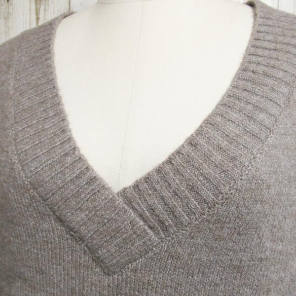 訳あり破格　Vince カシミヤ 100% モカブラウン セーター　ニット VINCE. ヴィンス カシミア 100% ニットダークブラウン 【公式通販】