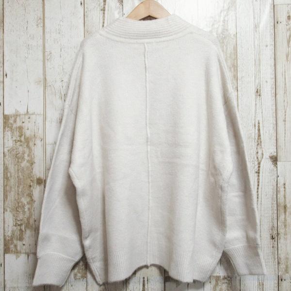 ニット レディース セーター Vネック チャコール モカ ベージュ