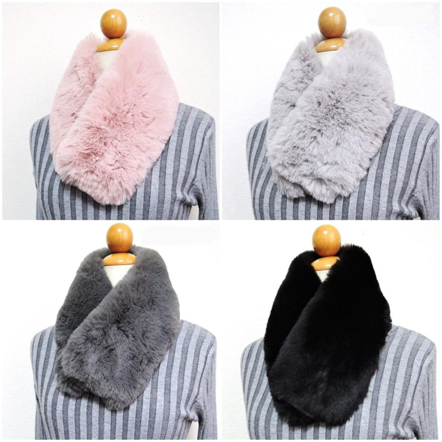 ティペット ファー マフラー マグネット 磁石 レディース フェイクファー ストール 防寒 ふわふわ もこもこ 秋冬 |  | 06