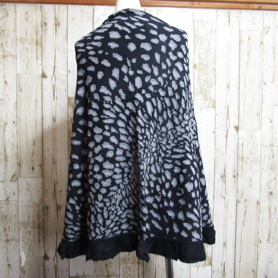 ポンチョ ケープ マント レディース 羽織りもの 大判 ロング ストール 防寒 アニマル柄 アニマルプリント ヒョウ柄 |  | 04