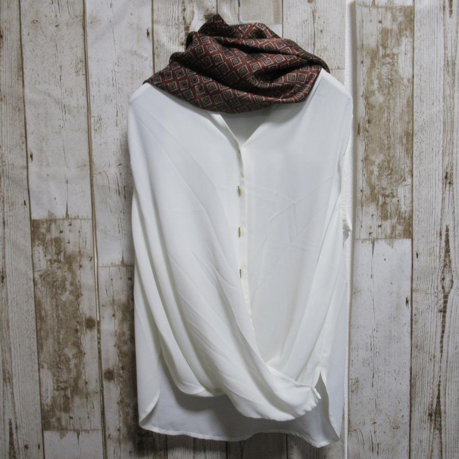 レディースストール オフィス ボータイ ロングストール ストール ロングスカーフ スカーフ アレンジ |  | 03