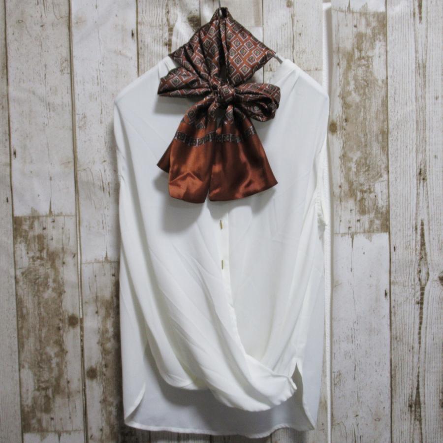 レディースストール オフィス ボータイ ロングストール ストール ロングスカーフ スカーフ アレンジ |  | 06