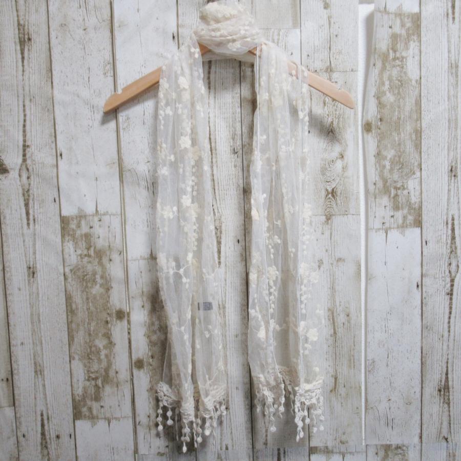 ストール レース ショール 春 夏 紫外線対策 日焼け対策 UV対策 冷房対策 日よけ ブラック ホワイト |  | 09