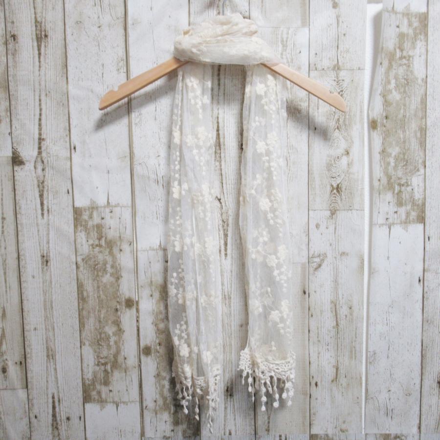 ストール レース ショール 春 夏 紫外線対策 日焼け対策 UV対策 冷房対策 日よけ ブラック ホワイト |  | 10