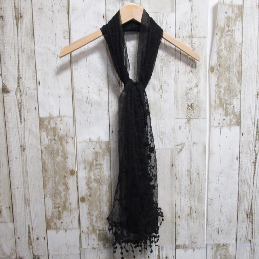 ストール レース ショール 春 夏 紫外線対策 日焼け対策 UV対策 冷房対策 日よけ ブラック ホワイト |  | 06