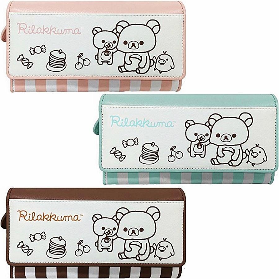 リラックマ かぶせ束入れ 長財布 RK-311PK Rilakkuma 財布 リラックマ かぶせ束入れ 長財布 RK-311PK Rilakkuma 財布