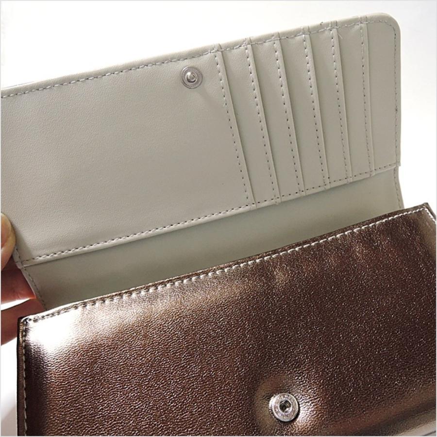 MUVEIL 長財布 動物モチーフ ホワイト/ブラウン MOCHIWorks モチワークス 心温まる長財布 動物イラスト かわいい