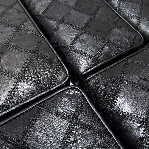 期間限定特別価格】長財布 オーストリッチ 本革 ラウンド 期間限定特別価格】長財布 オーストリッチ 本革 ラウンド