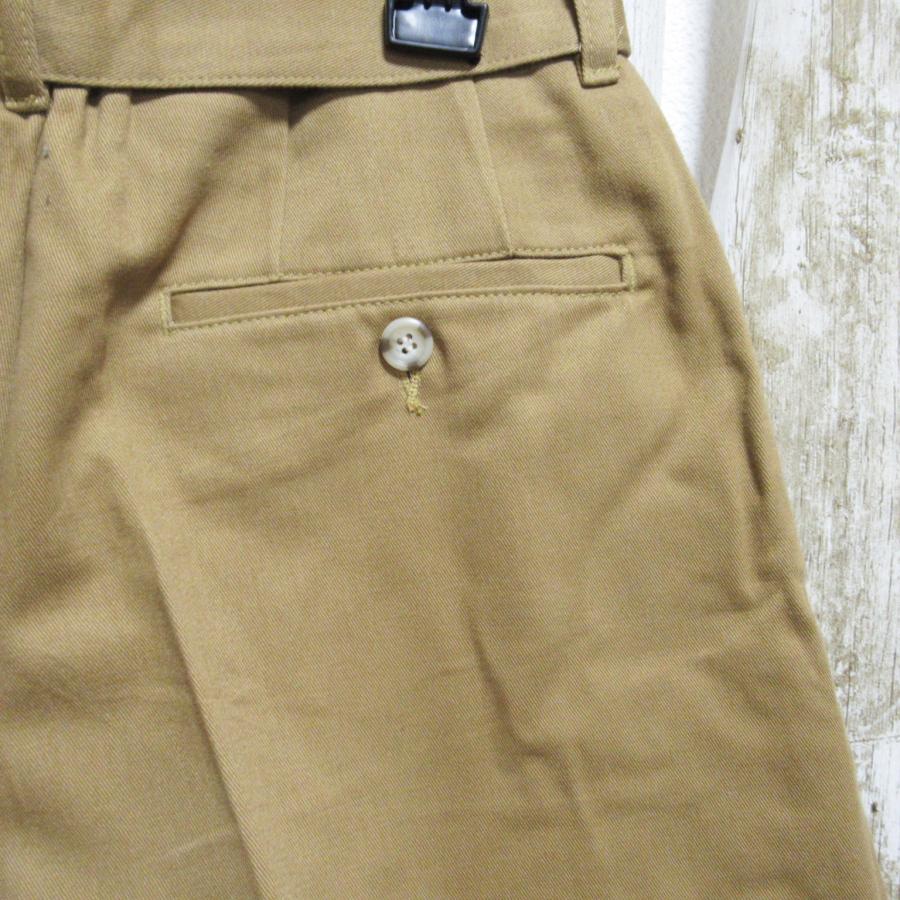 レディース ハーフパンツ 綿100％ ベージュ ハーパン ショートパンツ ショーパン ベルト付き |  | 04