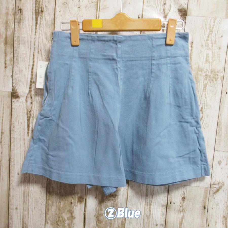 ショートパンツ レディース 女性 ボトムス 短パン 半ズボン ショーパン カラーパンツ 綿100％ キュロット |  | 03