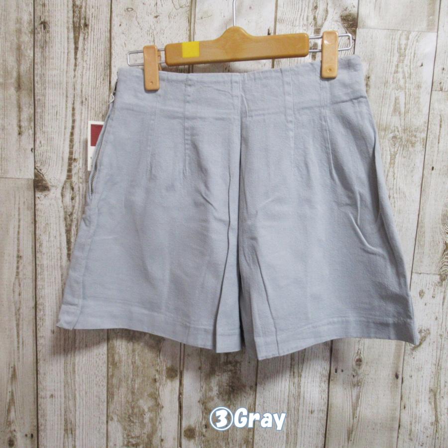 ショートパンツ レディース 女性 ボトムス 短パン 半ズボン ショーパン カラーパンツ 綿100％ キュロット |  | 04