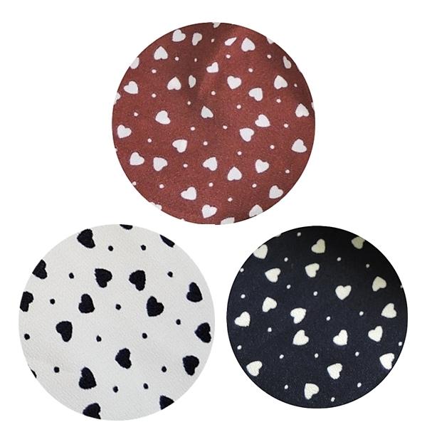 ワンピース ロング丈ワンピース シフォンワンピース ハート柄 マキシ― レトロ柄 体型カバー ロング丈 送料無料 バルーン袖 | OLIVE des OLIVE | 15