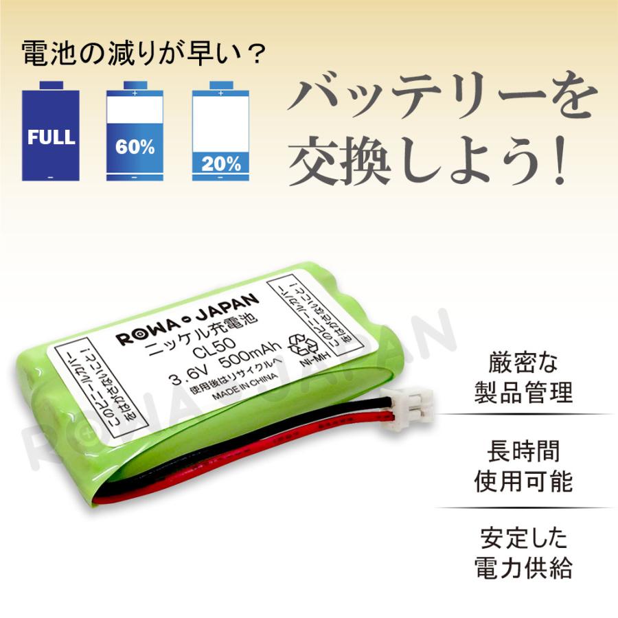 ユピテル対応 LEXEL CL50 互換 ニッケル水素電池 VE-S32RS VE-S37RS レーダー探知機 カーセキュリティー 専用 ロワジャパン｜rowa｜02