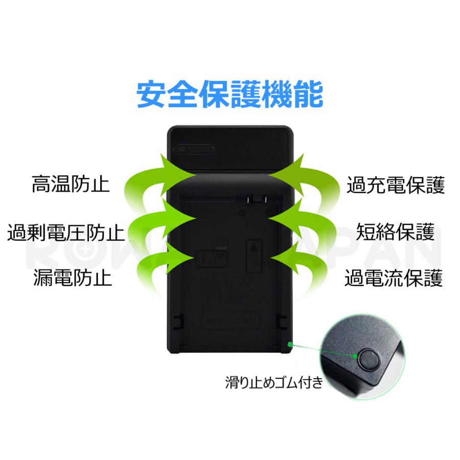 Lp E6 Lp E6n Lp E6nh Canon キャノン 互換 バッテリー Lc E6 互換 Usb 充電器 バッテリーチャージャー ロワジャパン Ro Lp E6 Set ロワジャパン 通販 Yahoo ショッピング