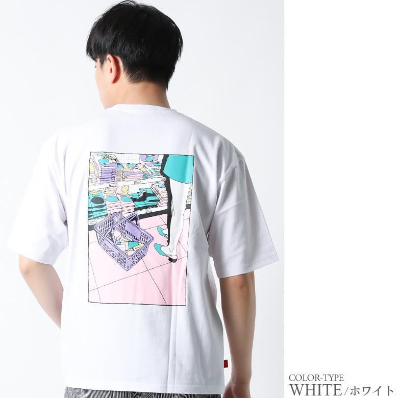 Tシャツ 半袖 ティーシャツ 手書き風 アニメタッチ アニメ イラスト ワンポイント ロゴ クルーネック 丸首 ブランド トップス カットソー メンズ ゆったり 51 Rowdy Dog 通販 Yahoo ショッピング