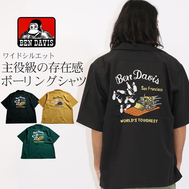 BEN DAVIS ベンデイビス ボーリングシャツ バーガンディ L BEN DAVIS ベンデイビス ボーリングシャツ バーガンディ L