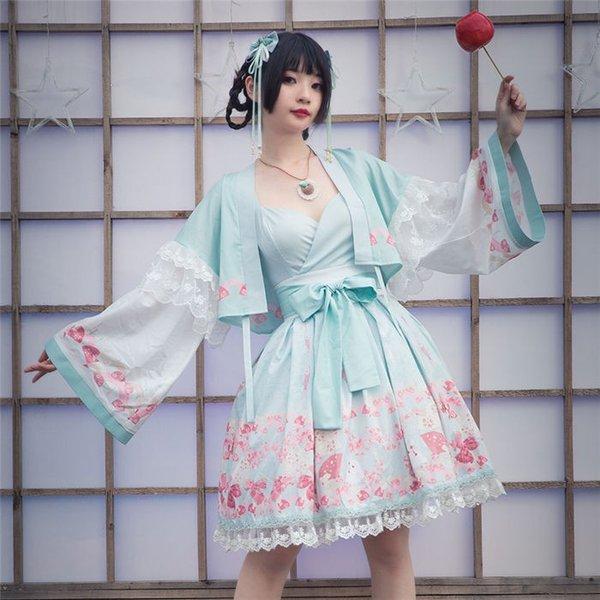 お1人様1点限り ワンピースロリータ風ワンピゴシックゴスロリロリータ春夏ワンピースレディース3点セットコスプレハロウイン可愛い姫様日系女子中高生 50 Off Www Fedelatina Org