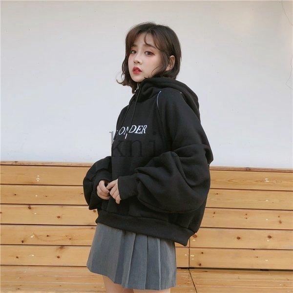 パーカーレディース中学生高校生10代韓国ファッションおしゃれ大きいサイズトレーナートップスあったかいぬくいシンプル9 Rox8f7fc8c2 Rox Store 通販 Yahoo ショッピング