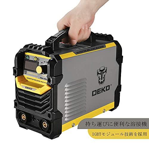 最安DEKO MMA溶接機 110Vamp;220V兼用 リフトTIG溶接機能 アークARC手