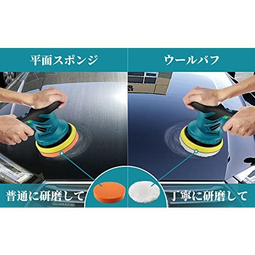 新発売】ポリッシャー 電動 150mm ポリッシャー 6段変速 ポリッシャー