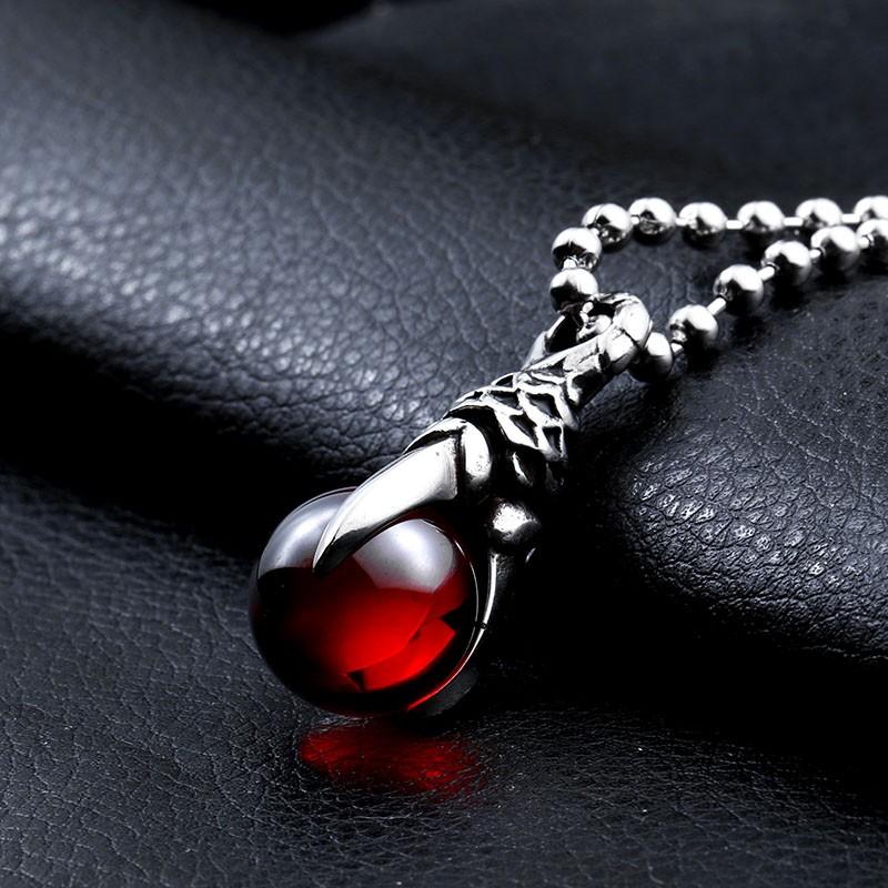 ネックレス ステンレス メンズ ペンダント キュービックジルコニア CZ