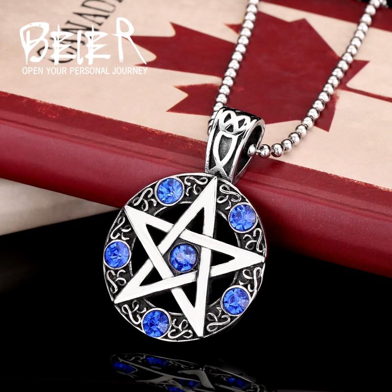 ネックレス ステンレス メンズ ペンダント 星 スター キュービックジルコニア CZ ストーン 魔法陣 魔法 ユニーク 個性的 シンプル プレゼント チョーカー |  | 02