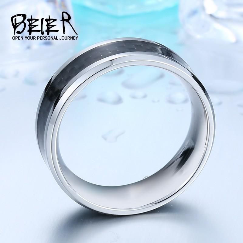 同色市松模様リング シンプルステンレスデザインリング おしゃれなファッションリング ロック 高品質316Lサージカルステンレスリング　金属アレルギー対応 |  | 03